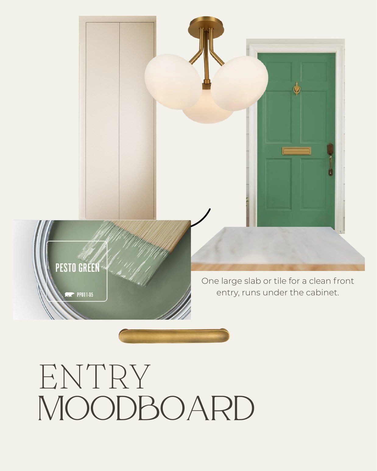 Entry mood board