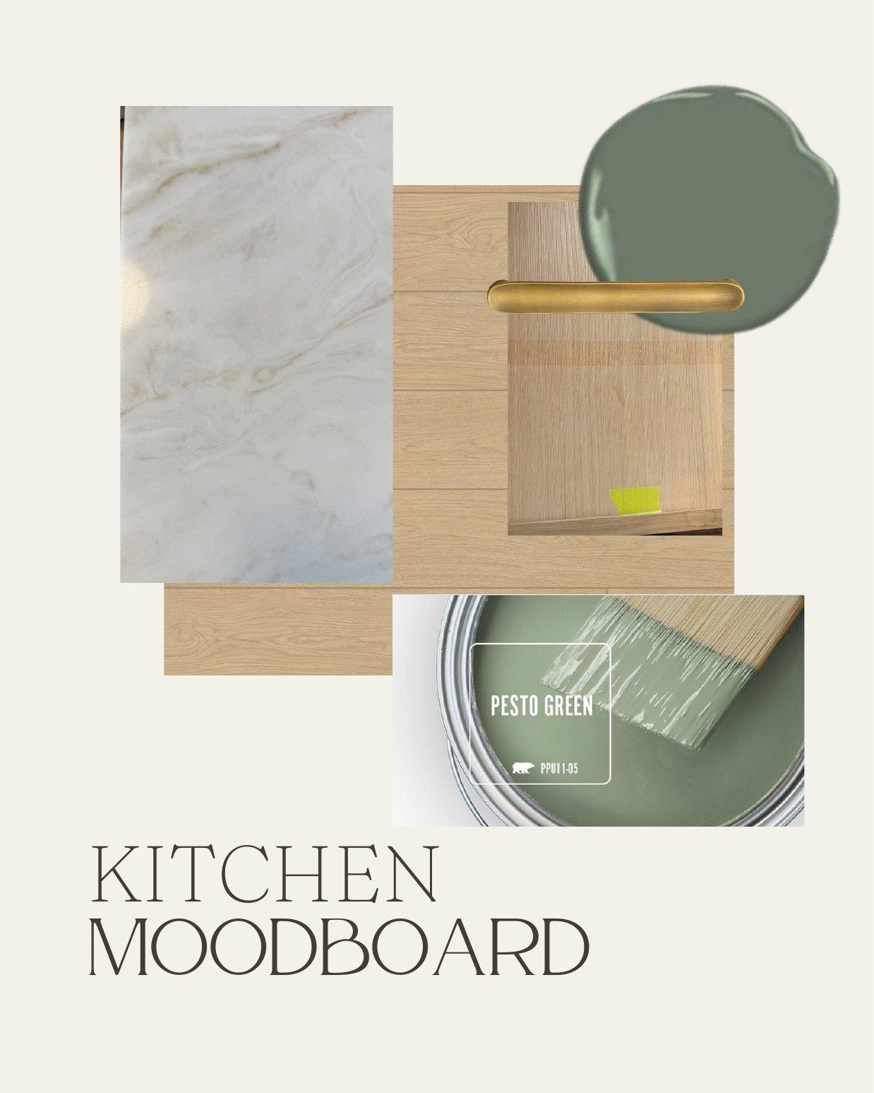 Kitchen mood board
