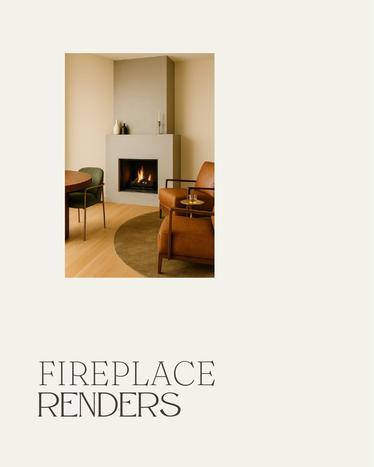 Fireplace render