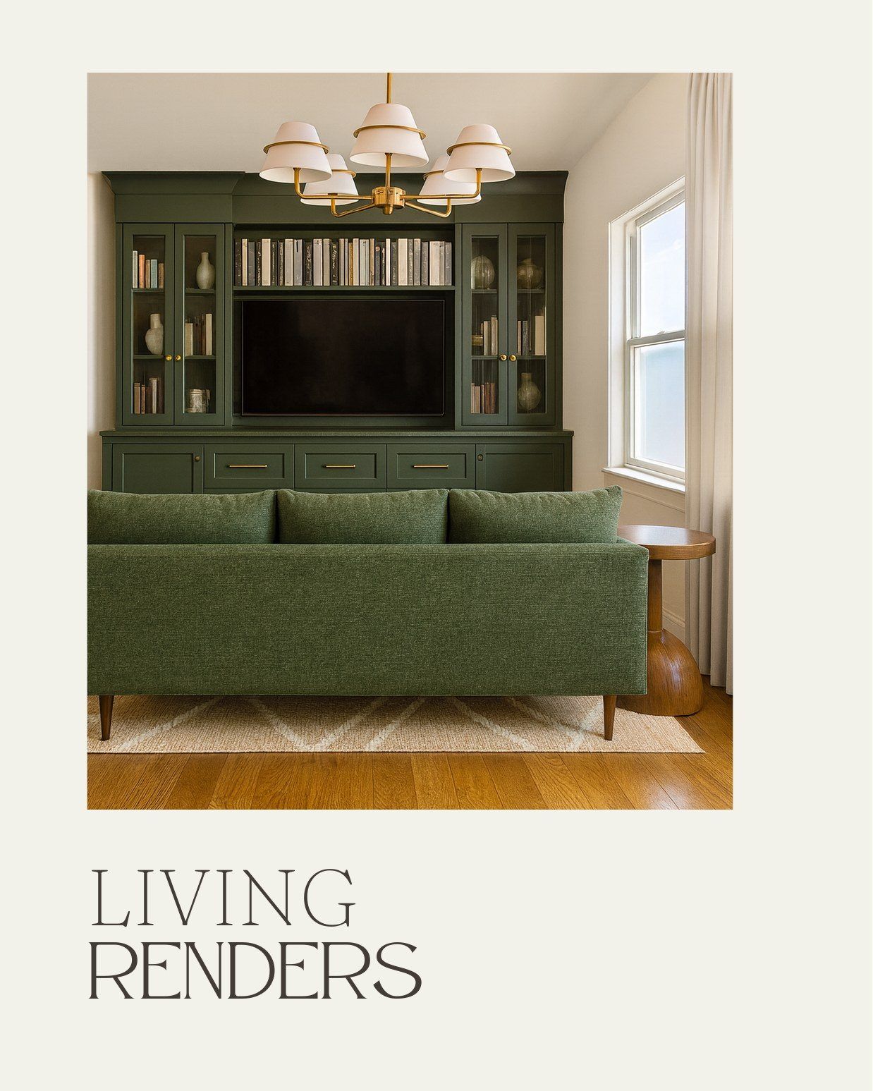 Living room render
